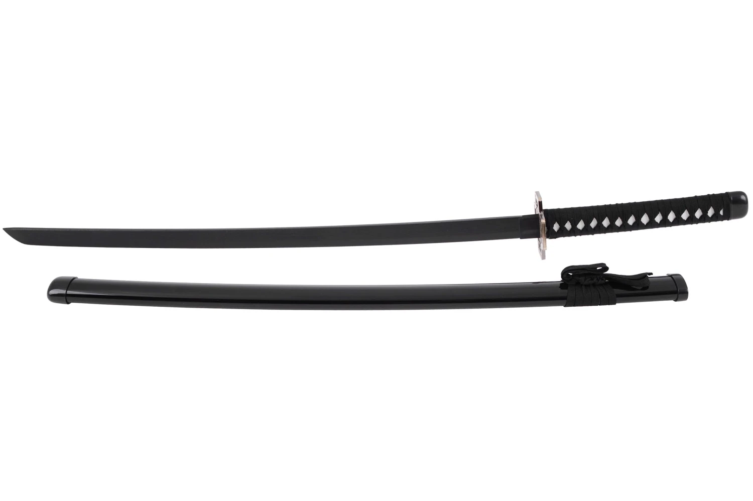 Katana réaliste, Garde carrée, Baohu - Réplique Bambou Katana Réaliste, Garde Carrée, Baohu - Réplique Bambou -Martiaux Fitness Magasin katana realiste garde carree baohu replique bambou