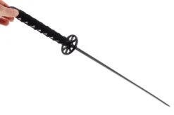 Katana Réaliste Noir, Garde Ronde, Baohu - Réplique Bambou -Martiaux Fitness Magasin katana realiste garde ronde baohu replique bambou 4