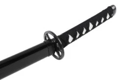Katana Réaliste Noir, Garde Ronde, Baohu - Réplique Bambou -Martiaux Fitness Magasin katana realiste garde ronde baohu replique bambou 8