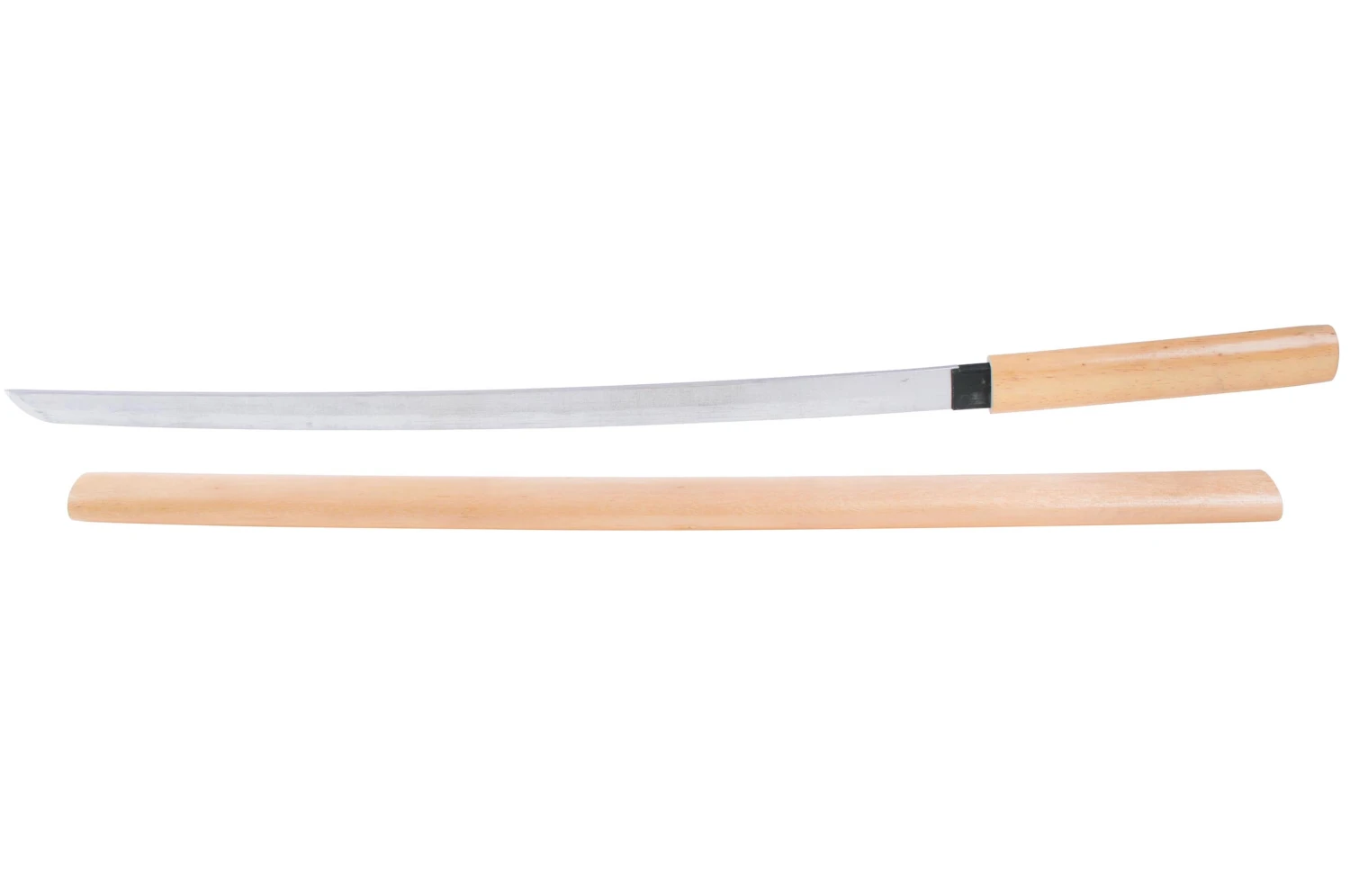 Katana Shirasaya en Bois - Droit & sans garde Katana Shirasaya En Bois - Droit & Sans Garde -Martiaux Fitness Magasin katana shirasaya bois naturel