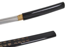 Katana Shirasaya Bushido, Sun Tzu - Rigide Aiguisée -Martiaux Fitness Magasin katana shirasaya bushido sun tzu rigide aiguisee 3