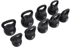 Kettlebell 10 KG, Coque Plastique -Martiaux Fitness Magasin kettlebell 10 kg coque plastique 4