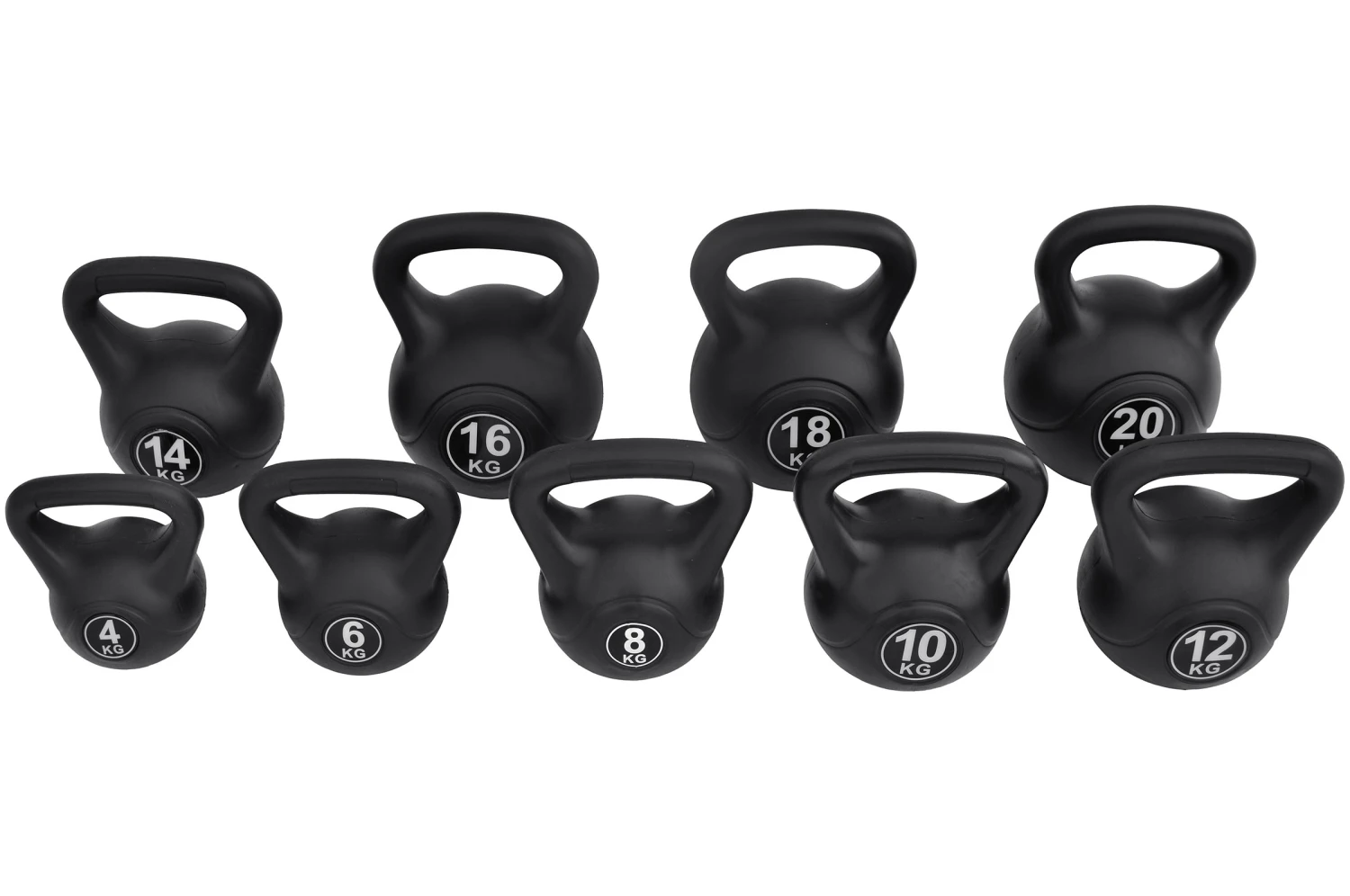Kettlebell 18 KG, Coque Plastique Kettlebell 18 KG, Coque Plastique -Martiaux Fitness Magasin kettlebell 18 kg coque plastique 2