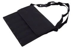 Kunai Inox, Chromé & Tressage Noir - Lot De 6 (20 Cm) -Martiaux Fitness Magasin kunai inox 20cm lot de 6 2