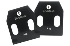 Paire De Plaques En Acier Pour Gilet Lesté Pro, Avec Poignées, Sveltus -Martiaux Fitness Magasin paire de plaques en acier pour gilet leste pro avec poignees sveltus 1