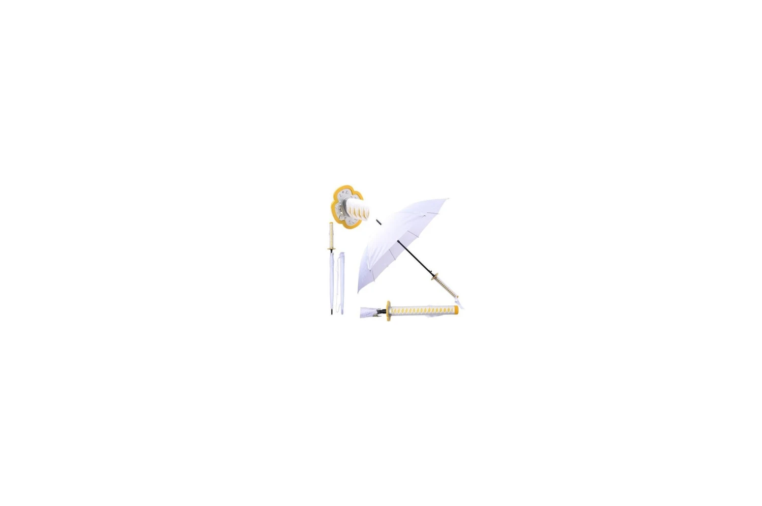 Parapluie avec manche Katana, Zenitsu - Demon Slayer Parapluie Avec Manche Katana, Zenitsu - Demon Slayer -Martiaux Fitness Magasin parapluie avec manche katana zenitsu demon slayer