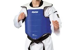 Plastron Taekwondo WTF Réversible, Kwon -Martiaux Fitness Magasin plastron reversible taekwondo wtf kwon 3