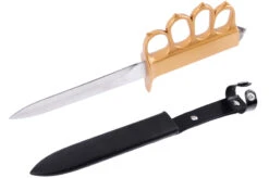 Poignard Poing Américain, US 1918 - Gaine Métallique (15 Cm) -Martiaux Fitness Magasin poignard poing americain us 1918 gaine metallique 15 cm 1