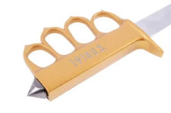 Poignard Poing Américain, US 1918 - Gaine Métallique (15 Cm) -Martiaux Fitness Magasin poignard poing americain us 1918 gaine metallique 15 cm 7