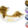Protège-dents Simple, Thermoformable - Ultra-Fit Gold, OPRO -Martiaux Fitness Magasin protege dents simple thermoformable ultra fit gold opro
