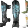 Protège-Tibias - BSG Pro Shield, Booster 2 Protège-Tibias - BSG Pro Shield, Booster -Martiaux Fitness Magasin protege tibias bsg pro shield booster