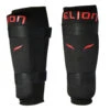 Protège-Tibias - Velcro Noir, Elion Paris -Martiaux Fitness Magasin protege tibias coton velcron noir elion