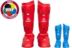 Protège-tibias & Pieds WKF, Amovibles, Hayashi