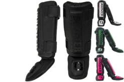 Protège-tibias & Pieds, Colori Vif - THAI STRIKER, Booster