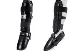 [Fin De Série] Protège-tibias & Pieds, Amovibles - PR100, Metal Boxe -Martiaux Fitness Magasin protege tibias pieds detachables pr100 metal boxe 3