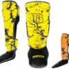 Protège-tibias & Pieds, Enfants - Marble Neon, Booster -Martiaux Fitness Magasin protege tibias pieds enfants marble neon booster