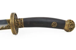 Sabre De La Dynastie Qing - Acier Damas, Rigide Aiguisé 8 Sabre De La Dynastie Qing - Acier Damas, Rigide Aiguisé -Martiaux Fitness Magasin sabre de la dynastie qing acier damas rigide aiguise 6