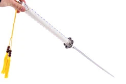 Sabre De La Dynastie Qing - BaiFengHuang, Rigide Aiguisé -Martiaux Fitness Magasin sabre de la dynastie qing baifenghuang rigide aiguise 7