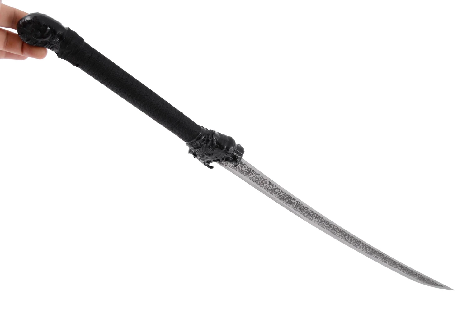 Sabre de la Dynastie Qing - Liuyedao à tête de tigre, Rigide Aiguisé Sabre De La Dynastie Qing - Liuyedao à Tête De Tigre, Rigide Aiguisé -Martiaux Fitness Magasin sabre de la dynastie qing liuyedao a tete de tigre rigide aiguise 4