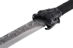 Sabre De La Dynastie Qing - Liuyedao à Tête De Tigre, Rigide Aiguisé 10 Sabre De La Dynastie Qing - Liuyedao à Tête De Tigre, Rigide Aiguisé -Martiaux Fitness Magasin sabre de la dynastie qing liuyedao a tete de tigre rigide aiguise 8