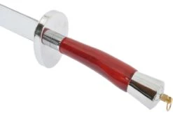 Sabre Entraînement Kungfu, Avec Fourreau, Rouge/Argent - Semi Flexible -Martiaux Fitness Magasin sabre entrainement kungfu avec fourreau rougeargent semi flexible 4