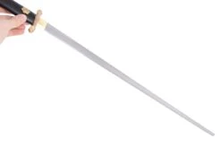 Sabre Sui, Double Dragon - Acier Damas, Forge LK Chen -Martiaux Fitness Magasin sabre sui double dragon acier damas forge lk chen 6