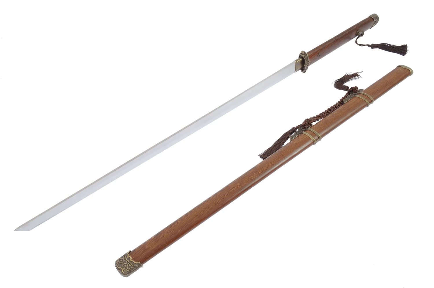 Katana Droit Aiguisé - Suanzhi, Tang Dinasty Katana Droit Aiguisé - Suanzhi, Tang Dinasty -Martiaux Fitness Magasin sabre tang suanzhi 1