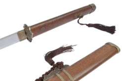 Katana Droit Aiguisé - Suanzhi, Tang Dinasty 4 Katana Droit Aiguisé - Suanzhi, Tang Dinasty -Martiaux Fitness Magasin sabre tang suanzhi 2