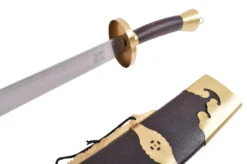 Sabre Traditionnel Inox - Semi Flexible, Haut De Gamme -Martiaux Fitness Magasin sabre traditionnel inox semi flexible haut de gamme 2