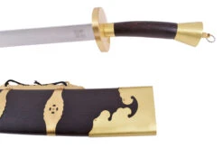 Sabre Traditionnel Inox - Semi Flexible, Haut De Gamme -Martiaux Fitness Magasin sabre traditionnel inox semi flexible haut de gamme 3