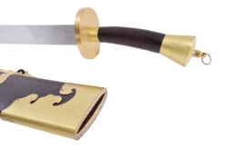 Sabre Traditionnel Inox - Semi Flexible, Haut De Gamme -Martiaux Fitness Magasin sabre traditionnel inox semi flexible haut de gamme 4