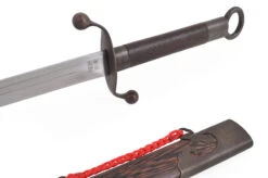 Sabre Traditionnel Tai Chi Style Yang (Haut De Gamme, Noir) - Rigide -Martiaux Fitness Magasin sabre traditionnel tai chi style yang haut de gamme noir 2