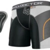 Coquille & Short De Maintien De Compression - Femme, Shock Doctor -Martiaux Fitness Magasin short compression femme coquille sd258 shock doctor