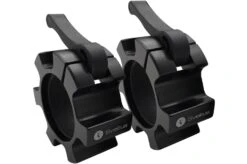 Paire De Stop Disque Pour Barre Olympique (Ø50 Mm) - Aluminium, Sveltus -Martiaux Fitness Magasin stop disque barre olympique aluminium sveltus 4