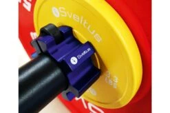 Paire De Stop Disque Pour Barre Olympique (Ø50 Mm) - Aluminium, Sveltus -Martiaux Fitness Magasin stop disque barre olympique aluminium sveltus 7