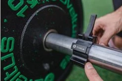 Paire De Stop Disque Pour Barre Olympique (Ø50 Mm) - Aluminium, Sveltus -Martiaux Fitness Magasin stop disque barre olympique aluminium sveltus 9