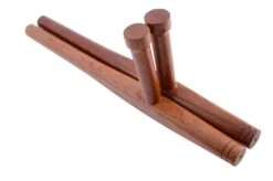 Tonfas Okinawa, Bois - Arrondi 51 Cm -Martiaux Fitness Magasin tonfas okinawa bois arrondi 50 cm 4